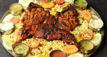 Mexican Mandi served with rice